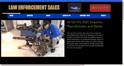 Desktop Screenshot of lawenforcementsalestn.com